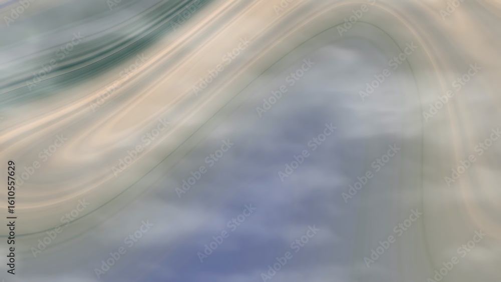 Poster ombre navy soft peach ethereal abstract background featuring swirling beige and gray lines over a so