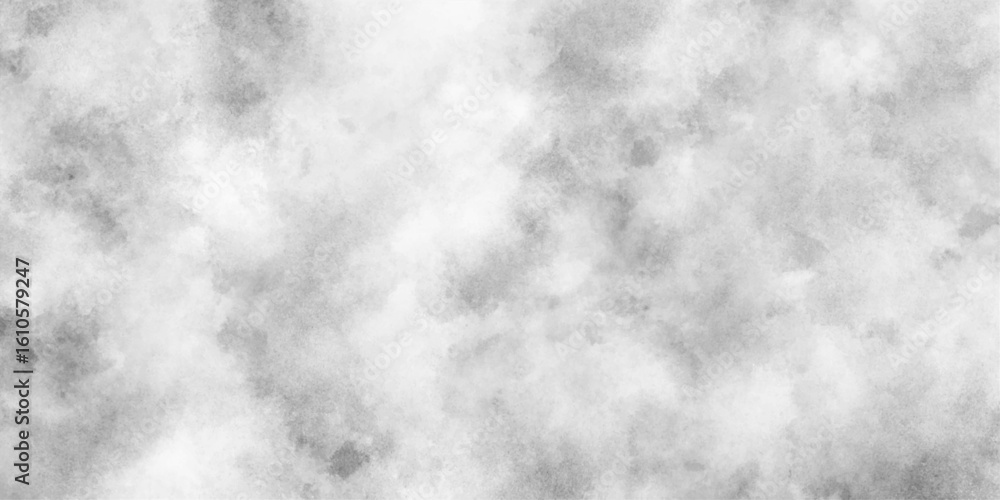 Poster abstract texture resembling a cloudy or misty background, shades of gray with a blend of light and d