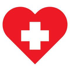 red love icon. red heart icon. heaart color icon. love color icon