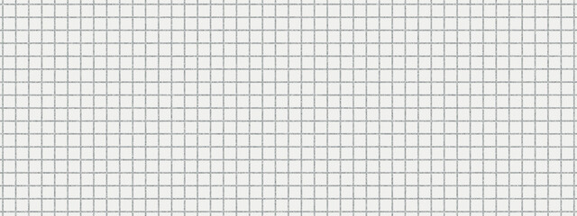 Paper with a square grid pattern and noise line texture for notebook or school note design by retro background or seamless graphic template.