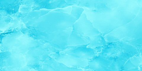 Polished larimar with soft blue hues and natural modern marble design, Closeup of an ice surface with intricate patterns and textures. 