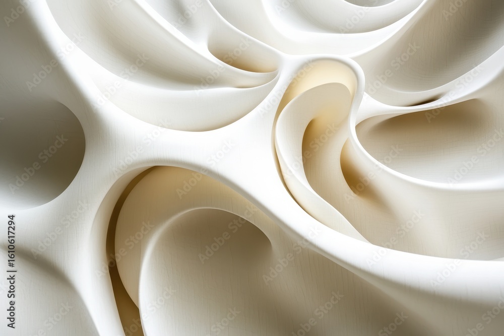 Poster abstract undulating curves create a fluid illusion of movement in a seamless design, abstract undula