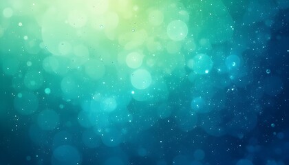  Blue Green Grainy Gradient Background with Vibrant Glow and Texture