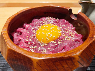 馬肉のひつまぶし