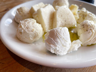 フレッシュチーズ盛り合わせ