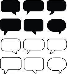 black speech bubble icon, black comic style speech bubble, black chat bubble icon, black dialog box icon, black conversation bubble icon, black callout icon, black dialog bubble icon, black chat icon