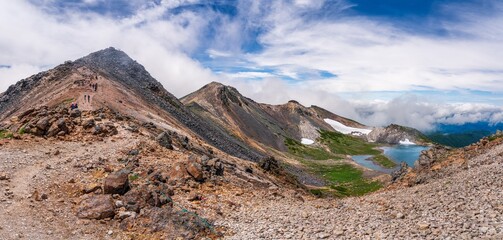 夏の乗鞍岳登山