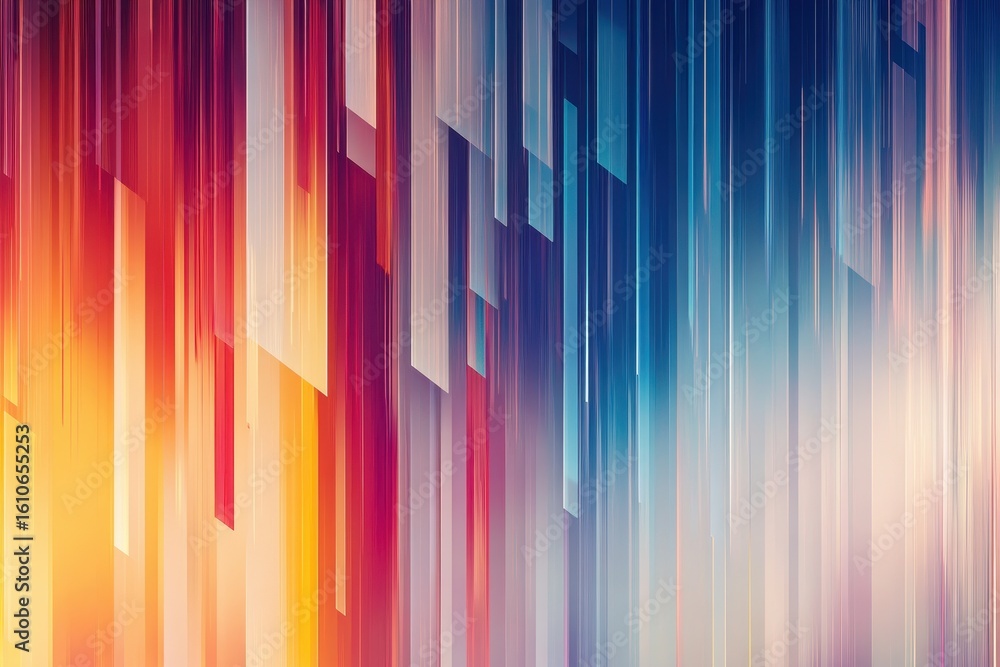 Poster abstract big data concept background featuring dynamic lines and vibrant colors for innovative desig