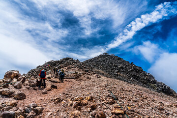 夏の乗鞍岳登山