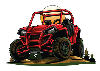 3d illustration of terrain vehicle © Shah Md prince