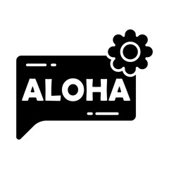 aloha sign glyph