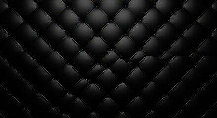 Black Leather Upholstery Texture