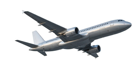 Fototapeta premium Airplane In Flight Low Angle View