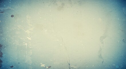 Vintage textured paper background with faded blue tones for retro designs and artistic presentations
