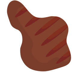 BBQ Grill Party and Cooking Utensils Barbecue Backyard Barbecue BBQ Party Vector Set