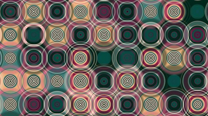 circle motif, circle pattern, symmetrical, circle lines, wall wallpaper, HD