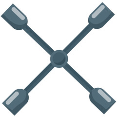 Car Maintenance & Auto Repair Tools Auto Shop Auto Tools Vector Icon Set