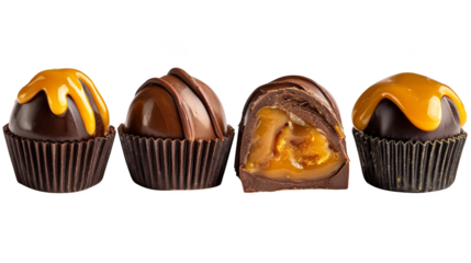 Exquisite chocolate assortment, a visual delight of sweet treats and gourmet confectionery.