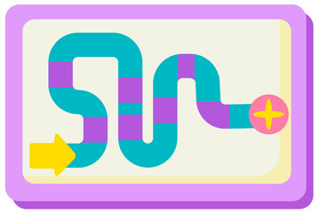 Fun and Colorful Board Games & Pieces Vector Set