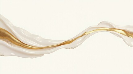 Minimal Beige Paint with Soft Brown Flow