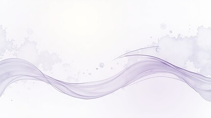 Light Lilac Watercolor with Clean Fade