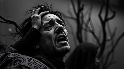 Despair man