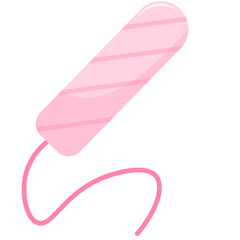 Feminine Hygiene and Beauty Products Vector Icon Set