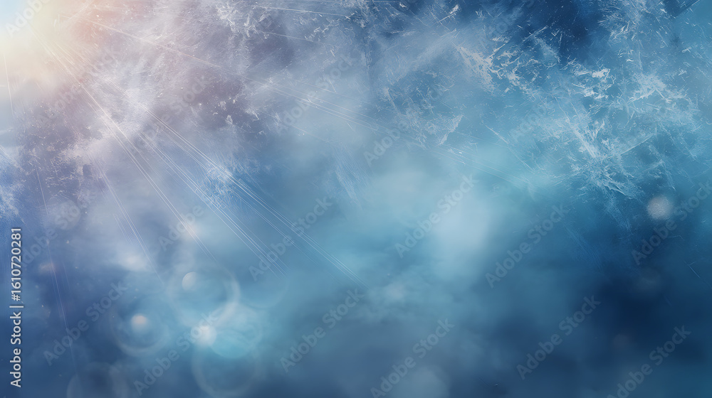Poster celestial dance of clouds and light: an abstract, dreamy depiction of celestial clouds, with etherea