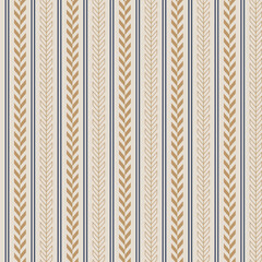 Herringbone Stripe Colors Pattern Print Fabric