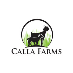 The **Farm logo** features rustic, clean typography with fields and leaf-inspired elements, symbolizing growth, sustainability, and nature for a fresh and trustworthy agricultural brand identity.
