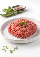 raw minced meat