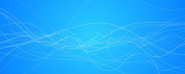 Abstract gradient background with wave beams