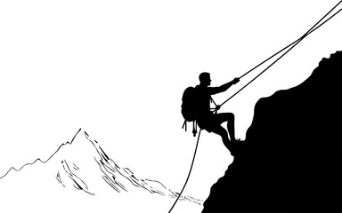 Vertical Limits,
Rise Above the Ridge,
Clinging to the Heights,
Scaling New Summits