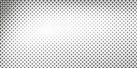 Black and white greek cross pattern background design
