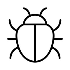 Computer Virus Malware Bug Icon Cyber Security Threat Digital Attack Warning System Problem Internet Infection Corrupt Software Programming Error