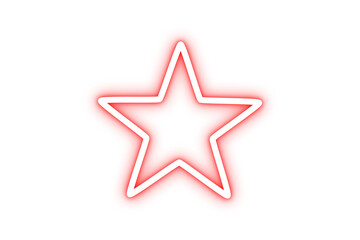 Red geometric polygonal star like abstract shape on transparent background, ideal for logos, icons, or modern vector design