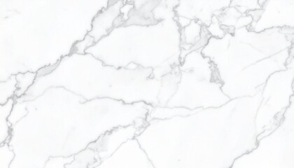 Fototapeta premium Polished white marble surface with soft gray veining, showcasing a refined and elegant stone texture perfect for modern interiors and luxury design elements.