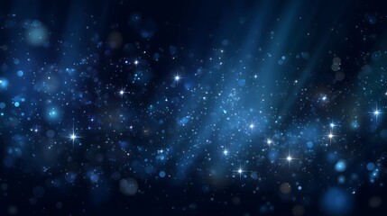 Obraz premium Astronomical Starfield with Soft Galaxy Cloud – Generative AI