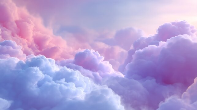 Magical Sky with Pastel Tones &ndash; Generative AI