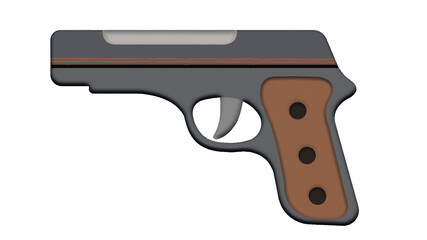 illustration, clip art, arme automatique, PNG fond transparent