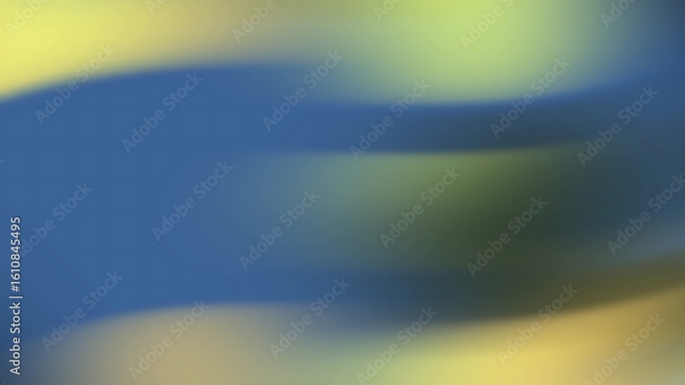 Poster prismatic abstracts backgroundsabstract flowing background with a blend of blues and yellows creatin