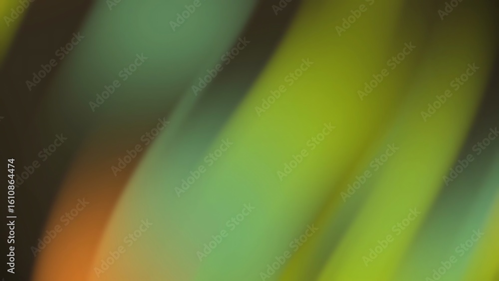 Poster prismatic abstracts backgroundsabstract background with flowing lines of green, yellow, and brown cr