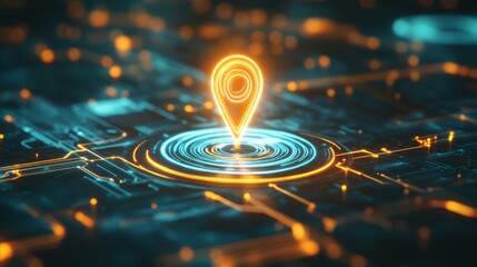 This innovative and futuristic cyberspace technology incorporates a location pin feature caters engineers, visionary businessmen, and skilled programmers navigating through the expansive digital world