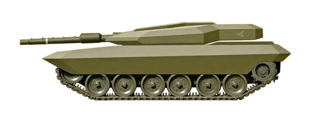 TR-2.12 MBT (Romanian new MBT, with 120mm gun) © Tikros