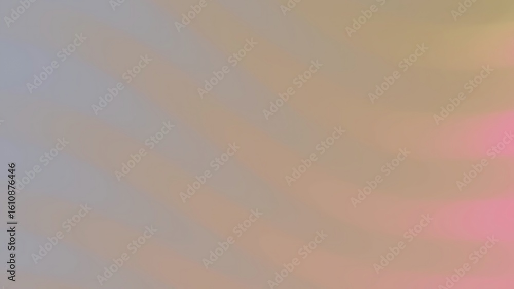 Poster prismatic birds berries abstract gradient background with smooth transitions of pastel colors creati
