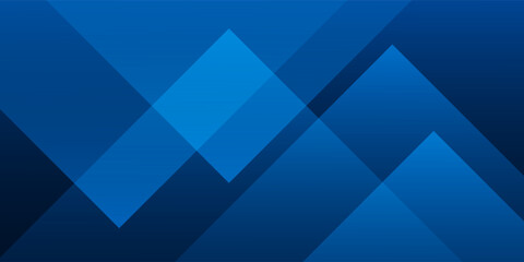 Abstract blue background. Geometric triangle background. Hexagon pattern. Vector background.