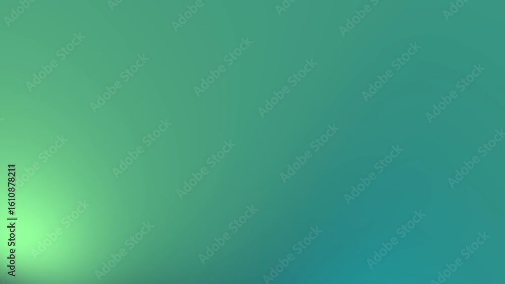 Poster prismatic blue cream soft abstract gradient background with smooth transitions of green and teal cre