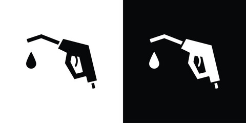 petrol icon vector illustration glyph style designs for web.