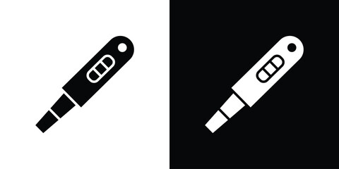 Pregnancy test icon vector illustration glyph style designs for web.