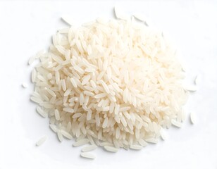 Pile of white rice grains (2)